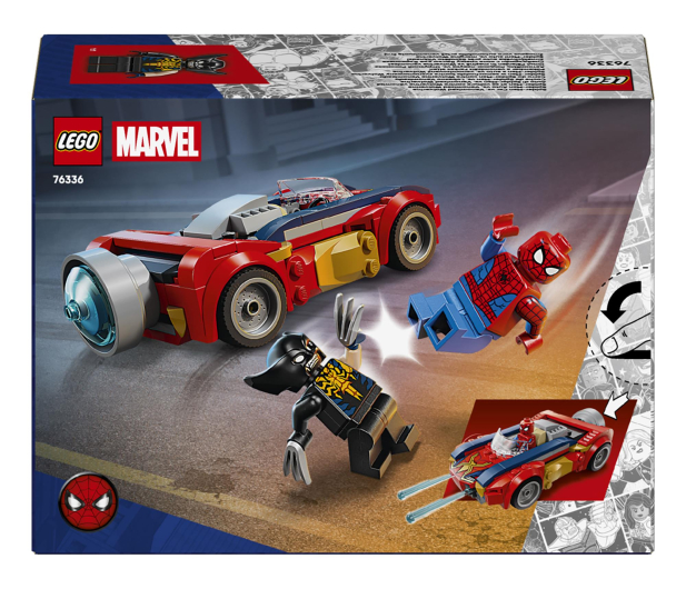 LEGO SUPER HEROES 76336 Spider-Man w samochodzie kontra zvenomowa - 1473560 - zdjęcie 9